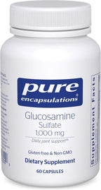 Pure Encapsulations Glucosamine Sulfate 1,000 mg | Supplement for Joint Support and Mobility, Cartilage Health, and Connective Tissue* | 60 Capsules