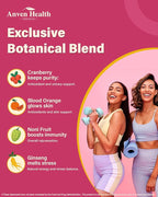 Probiotics and Organic Prebiotics for Women pH Balance & Digestion- 60 Billion CFU Vaginal Probiotics with Cranberry D-Mannose, Vegan & Non-GMO for Urinary Tract & Immune | 90 Caps