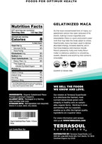 Terrasoul Superfoods Organic Gelatinized Maca Powder, 5 Lbs - Premium Quality | Supports Increased Stamina & Energy | Gelatinized for Easy Digestion