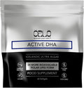 Orlo DHA Supplement 1000mg - 3X Absorption Natural Icelandic Nordic Omega 3 DHA & EPA for Brain & Eye Support – Vegan Fish Oil Alternative, No Fishy Aftertaste, 60 Easy-to-Swallow Mini Softgels