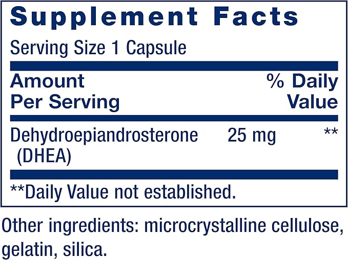 Life Extension French Maritime Pine Bark Extract with DHEA Hormone Balance - 60 Capsules Pycnogenol & 100 Capsules DHEA 25mg