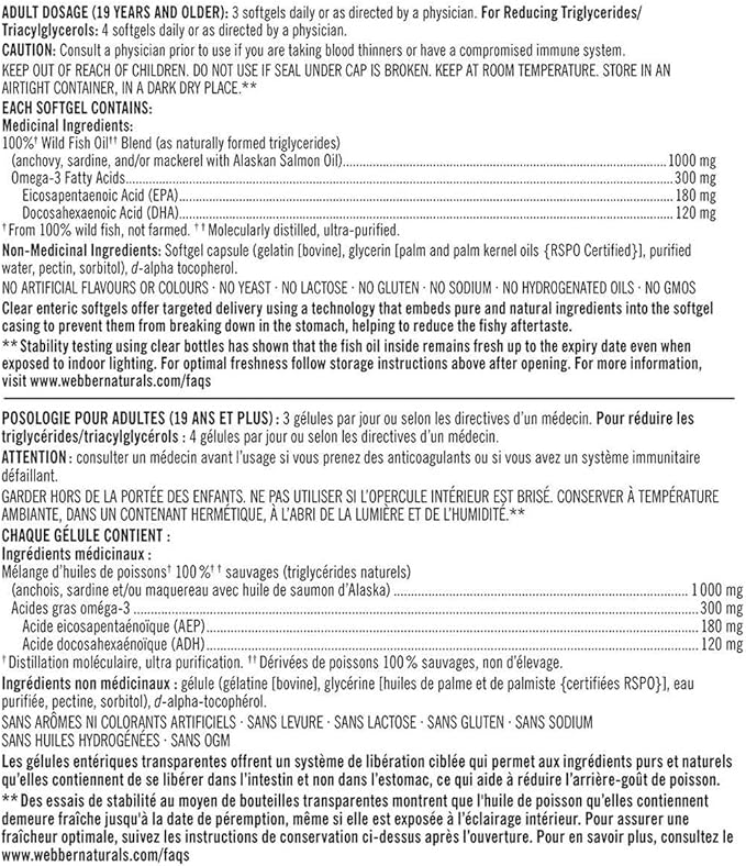 Costco Companies Inc. Kirkland Signature 100% Wild Fish Oil Blend with Alaskan Salmon Oil, 1000mg, 400 Softgels