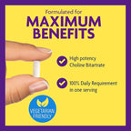 InnovixLabs Choline & Triple Omega-3 Bundle Choline Bitartrate 550mg (100 Capsules) Triple Strength Omega (200 Softgels). Supports Memory, Mood, Brain Health & Boost Cognitive.*