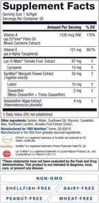 1MD Nutrition MoveMD & VisionMD Joint Support & Eye Care - Collagen, Hyaluronic Acid, Astaxanthin, OptiLut Lutein, Zeaxanthin