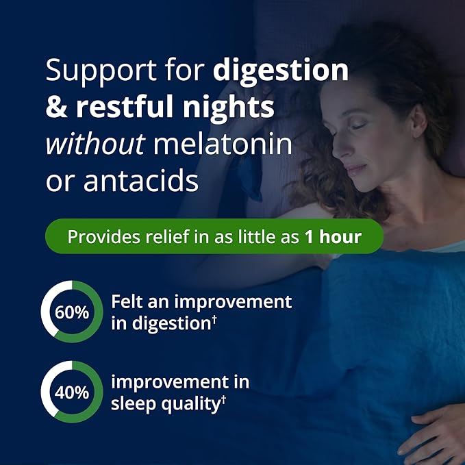 Metagenics UltraFlora Night Rest & Digest Postbiotic - Postbiotic Capsules - Digestive Enzymes & Botanical Extracts - Nighttime Formula to Support Gut-Brain Connection & Restful Sleep - 14 Capsules