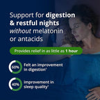 Metagenics UltraFlora Night Rest & Digest Postbiotic - Postbiotic Capsules - Digestive Enzymes & Botanical Extracts - Nighttime Formula to Support Gut-Brain Connection & Restful Sleep - 30 Capsules
