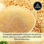 Naturevibe Botanicals Fenugreek Seed Powder, 5lbs | Methi Seeds Ground | Trigonella Foenum Graecum - 100% Pure & Natural