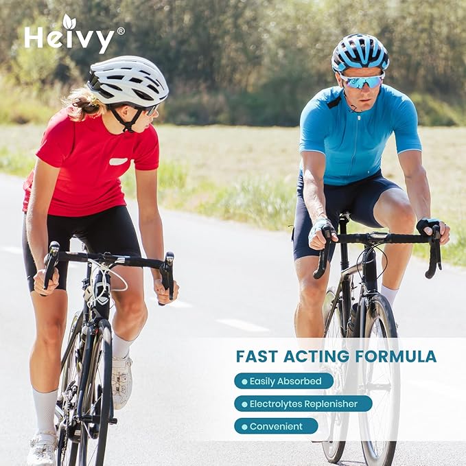Heivy Sodium Chloride Tablets 1000mg - Pure Salt Tablets, 365 Tablets, Sodium Chloride, Non-GMO - Electrolyte Balance and Hydration Support, Electrolytes Replenisher Hydration Drink