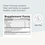 Integrative Therapeutics Fiber Formula - Colon Support Supplement for Healthy Digestion* - Good Source of Dietary Fiber for Gut Health Support* - Dairy-Free & Vegan - 120 Capsules (24 Servings)