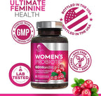 Probiotics For Women 60 Billion CFU Per Serving - Women's Probiotic For Digestive Health 16 Unique Strains - Daily Vaginal PH Balance & Feminine Health Support, Womens Probiotic - 120 Capsules