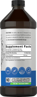 Carlyle Colloidal Silver Liquid | 10 PPM | 16 fl. Oz (473 mL) | with Nano Silver Technology Solutions | Vegetarian, Non-GMO, Gluten Free Supplement