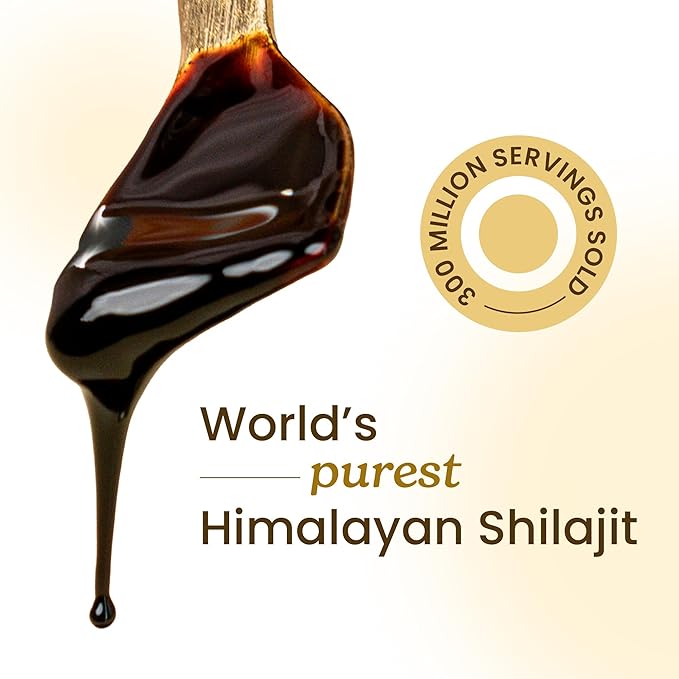 Better Alt Pure Himalayan Shilajit Resin Pack of 1 High Potency Gold Grade 75 Servings for Energy Boost & Immune Support, 85+ Trace Minerals, 75%+ Fulvic Acid, with Lab Test Report,400 mg