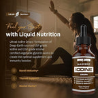 Nascent Iodine Supplement | Nascent Iodine Drops for Increased Energy & Optimal Health | Liquid Supplement and Immunity Booster