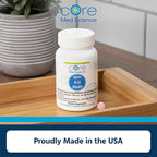 Core Med Science Methyl B12 Folate Supplement for Women & Men - 5-MTHF Pills Support Mood, Cognitive, & Heart Health - Methylfolate Vitamin B9 for Homocysteine Levels & Methylation Cycle (60 Count)