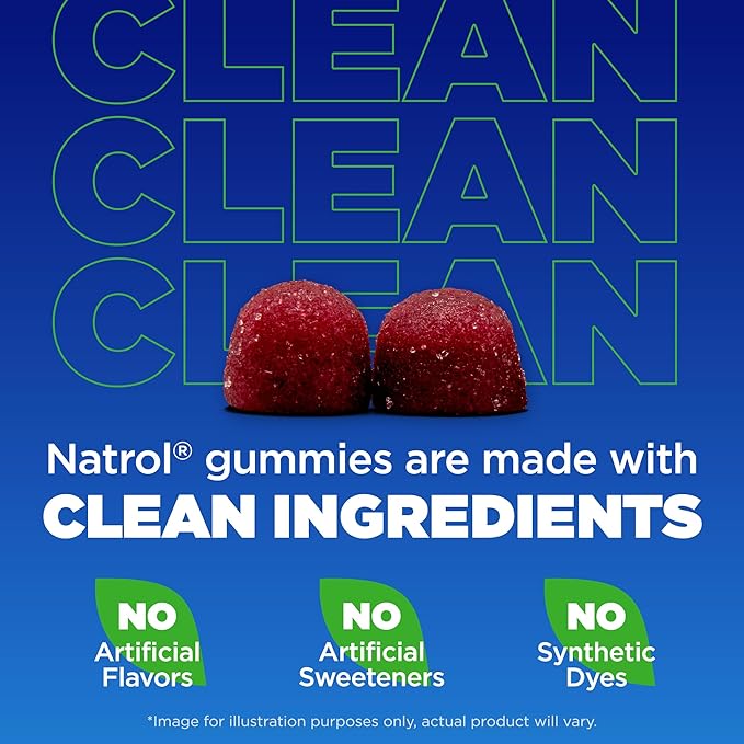 Natrol Kids Magnesium Citrate Gummies, Gently Calm & Relax Little Minds and Bodies, Plus Support Healthy Muscle Relaxation and Function, 30 Razzilicious Gummies, Up to a 30 Day Supply, (Pack of 2)