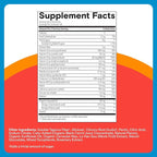SmartyPants Kids Zero Sugar Multivitamin Gummies: Omega-3, Vitamins D, C, A, Plant-Based, Gluten Free, Strawberry Banana Flavor, 60 Count (30 Day Supply)