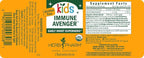 Herb Pharm Kids Organic Immune Avenger with Black Elderberry & Kids Echinacea, Ginger & Cinnamon| Alcohol-Free, Non-Bitter Toddler Immune Support Supplement, Easy Absorption, 1 Oz