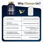 Premium Urolithin A Supplements 250 mg - Maximum Strength Cellular Energy Support - NAD+, Vegan Anti-Aging Formula. Supplements for Women Men - 120 Capsules
