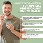 Optimal Health Systems Flora Plus | Ultimate Intestinal & Digestion Health | 9 Patented Probiotics + Artichoke + Opti-Blend System | 90 Capsules