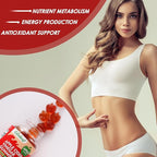 Apple Cider Vinegar Gummies, Metabolism Gummy with 1000mg AVC & Vitamin B6 Vitamin B12, ACV Gummies for Metabolism, Digestion, Detox, Gut & Immune Health, 60 Counts