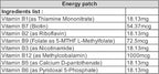 Energy Patches (30 Pack) | Plant-Based, Water-Resistant | Natural Ingredients for Focus, Mood & Energy | Vitamin B1, B7, B2, B9, B3, B12, B5, B6 | Daily Wellness for Men & Women