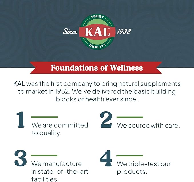 KAL Ultra B12 Methylcobalamin 10,000mcg, High Potency Vitamin B-12 for Healthy Energy, Metabolism, Nerve, Red Blood Cell Support,* Natural Raspberry Flavor, Vegetarian, 30 Micro Tablets, 30 Servings