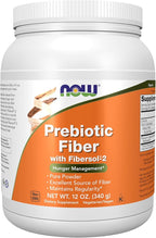 NOW Foods Supplements, Prebiotic Fiber with Fibersol-2, derived from Non-GMO corn, Powder, 12-Ounce