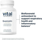 Vital Nutrients Quercetin - Vegan Quercetin Supplement with Bioflavonoids for Sinus, Respiratory, Heart, & Immune Function Support - Gluten, Dairy, Soy Free - 500mg - 100 Capsules