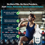 Baja Gold Liquid Ocean Trace Mineral Drops - Ionic Electrolyte Drops for Drinking Water & Food Flavor Enhancement - Mineral-Rich Saline Solution & Oral Cleanse - 4 fl oz, 30-Day Supply