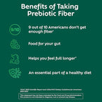 Benefiber Daily Prebiotic Fiber Supplement Powder for Digestive Health, Unflavored -124 Teaspoons (8.7 Ounces)
