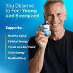 Liposomal NMNH 500 MG - NMN Supplement Alternative - NAD Supplements for Women & Men | Healthy Anti Aging - Cell Support for Energy, Focus & Skin - Advanced NAD+ Resveratrol 3-Party Tested | 1 Pack