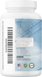 Micro Ingredients Pure Methylated Multivitamin for Men, 240 Capsules | 30 Essential Nutrients with Activated B Complex & Methylfolate + Saw Palmetto, Ginseng, Maca, Lycopene, Vitamin D3 & Zinc