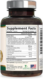 Probiotics 50 Billion CFU per Serving - 10 Strains & Prebiotics - Supports Women's pH Balance, Digestive, UT & Feminine Health - SVag Women Health Supplements - Shelf Stable Bottled USA - 120 Capsules