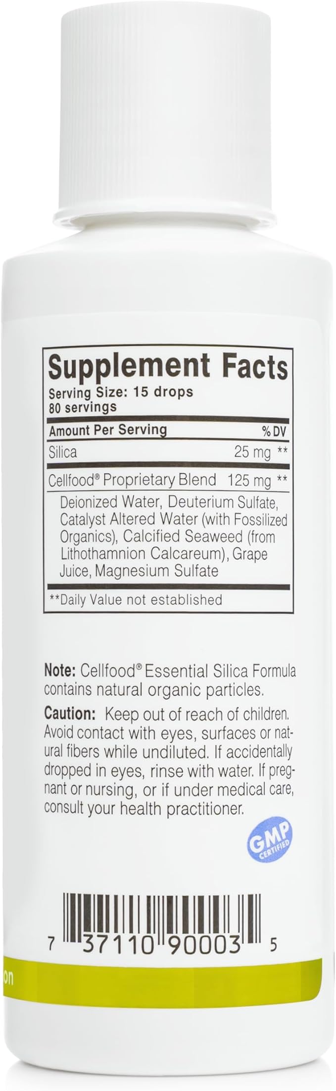 Cellfood Essential Silica Anti-Aging Formula, 4 fl oz, 2 Pack - Supports Healthy Bones, Joints, Hair, Skin, Nails, Teeth & Gums - Easy to Absorb - Gluten Free, Thiaminase Free, Non-GMO - 80-Day Supply