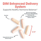 ARG DIM Enhanced Delivery System - Supports Estrogen Metabolism - Delivers 300 mg Bioavailable Diindolylmethane Complex - Vegetarian & Soy-Free - 30 Servings - 120 Capsules