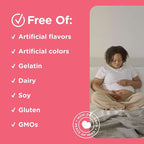 Mommy's Bliss Prenatal Multivitamin with Iron and Folic Acid, Supports Baby Development + Mom Immune System & Energy Levels w/ B Vitamins & Probiotics, Vegan & Gluten Free (45 Servings)