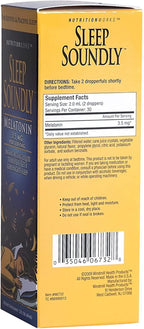 Sleep Soundly Melatonin, 2-Ounce Bottles (Pack of 3)