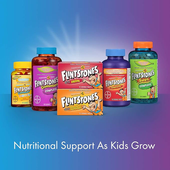 Flintstones Children's Complete Multivitamin Gummies, 70 Count