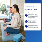 Pure Encapsulations Cortisol Calm - Supports Cortisol Health & Relaxation - Contains Ashwagandha, Magnolia Bark, Rhodiola Rosea & L-Theanine - Restful Sleep* - 120 Capsules