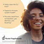 Master Supplements TruFlora - 32 Capsules, Pack of 2 - Blend of Probiotics & Enzymes - Promotes Optimal Gut Health & Boosts Energy - Gluten Free - 64 Total Servings