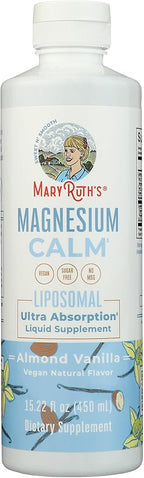 MaryRuth Organics Magnesium Liposomal| Magnesium Supplement | Magnesium Bisglycinate | Muscle & Bone Support | Mood Support Vitamin | Vegan | Non-GMO | Gluten Free | 15.22 Fl Oz | 30 Servings