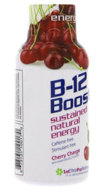 B-12 Boost Cherry Charge 12 (2 fl oz) bottles