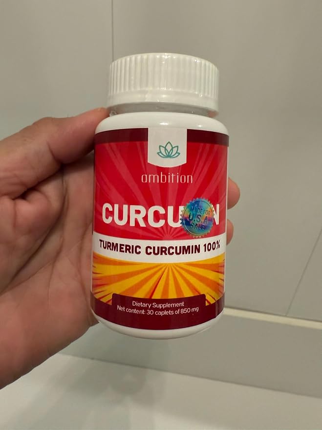 Curcumin Turmeric Curcuma Supplement, 850 mg, 30 Capsules