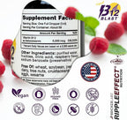 Bricker Labs B12 Blast Methylcobalamin 5000mcg, Great Tasting Sublingual Liquid Energy Vitamins -Vegan B12 Vitamins, Sustained Energy and Cellular Health Supplement - 59-Day Servings