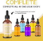 Ashwagandha Drops with MACA Root Drops L Arginine Beet Root Liquid Fenugreek Liquid - 60ML