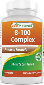 Best Naturals Alpha Lipoic Acid 600 mg & B-100 Complex