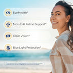 Vitamin World Lutein and Zeaxanthin Supplements, 40mg Lutein, Vegetarian Eye Health Supplement, Once Daily to Help Filter Blue Light & Support Vision, Non-GMO, Gluten-Free, 2 Month Supply