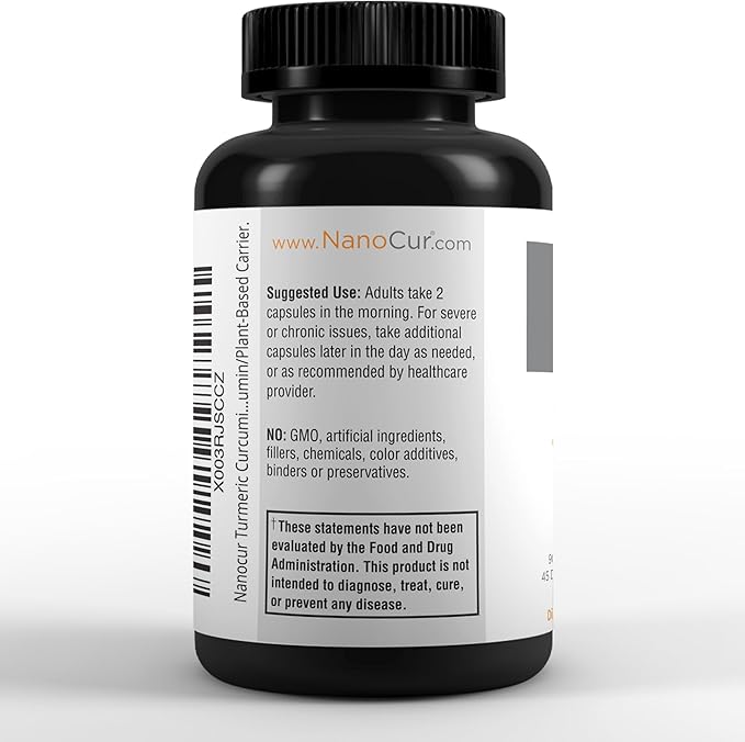 Turmeric Curcumin - 100x More Active Than Turmeric, 170% More Active Than Curcumin + Black Pepper Extract. Joint Support, Relief, and Energy You’ll Feel. Organic Curcumin/Plant-Based Carrier.