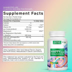 Calming Gummies - Ashwagandha KSM-66, Magnesium Glycinate & L-Theanine Supplement, Vitamin D3 - Ashwagandha Extract - Helps with Focus & Relaxation, Lemon Flavor, 60 Count