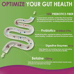 Nextdia Butyrate Gummies with Probiotic + Prebiotic + Postbiotic + Fiber Gummies for Adults